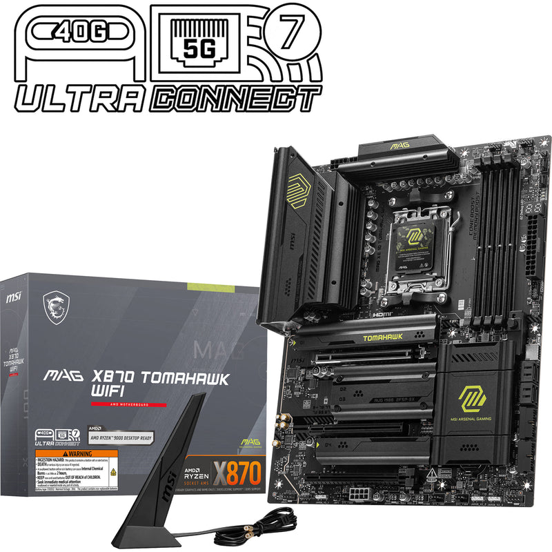 MSI MAG X870 TOMAHAWK WIFI AM5 ATX Motherboard