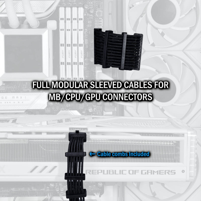 Lian Li Edge Series 850W 80 Plus Platinum Modular ATX Power Supply (Black)