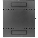 Rocstor SolidRack 4 RU Low-Profile Vertical Mount Switch Rack Enclosure Cabinet