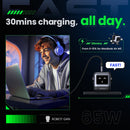 UGREEN Uno 65W 3-Port USB Charger (Space Gray)