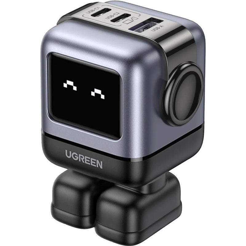 UGREEN Uno 65W 3-Port USB Charger (Space Gray)