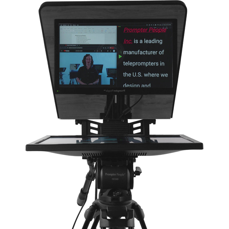 Prompter People Proline Plus Freestand Studio Teleprompter with 18" Wide Monitor