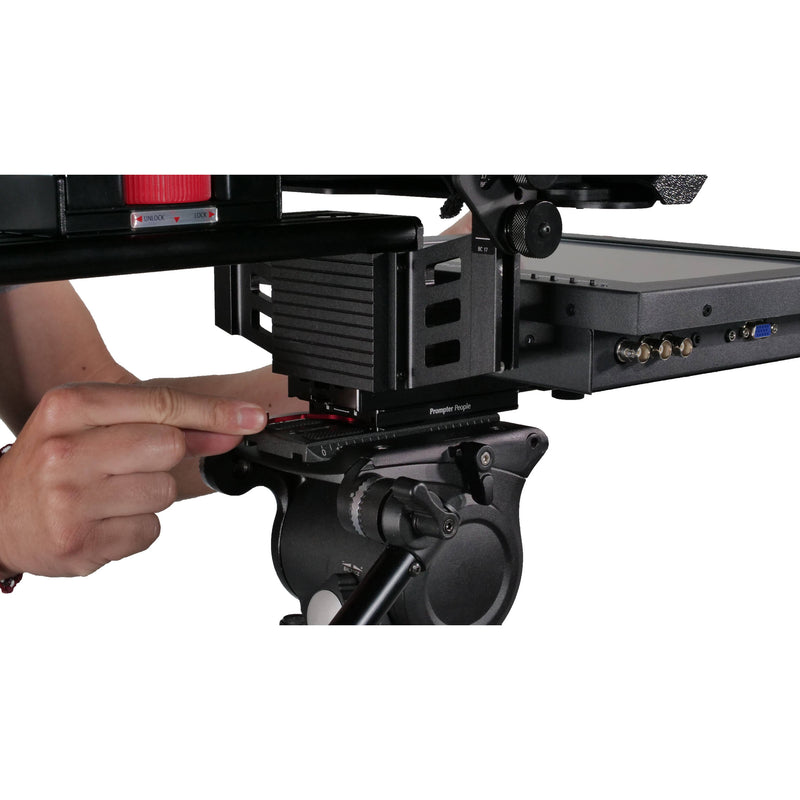 Prompter People Proline Plus Freestand Studio Teleprompter with 18" Wide Monitor