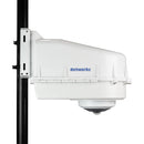 Dotworkz D2 Base Model Enclosure (Clear Lens) with Axis Communications M4318-PLVE 12MP 360 Outdoor Panoramic Network Mini Dome Camera