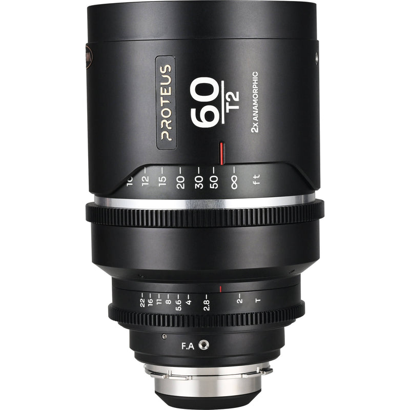Venus Optics Laowa Proteus Flex 2x Anamorphic 60mm T2 Lens (ARRI PL/Canon EF, Silver Flare)