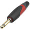 Neutrik NP2XX-SILENT 2-Pole 1/4" Phone Plug with Silent Switch