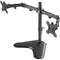 Helder Dual Tabletop Mount for 13 to 32" Monitors