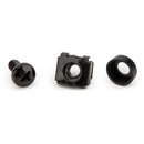 Rocstor M5 x 12mm Rack Screws & Cage Nuts (100-Pack, Black)