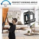Mount-It! MI-2303L Heavy-Duty Tilting Wall Mount for 43 to 90" Displays
