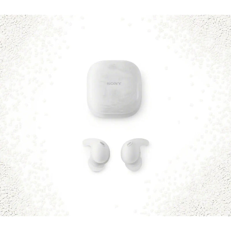 Sony LinkBuds Fit True Wireless Noise-Canceling Earbuds (White)