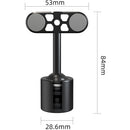 Wimaxit Magnetic Ball Head Mount for Inflatable Tube Light