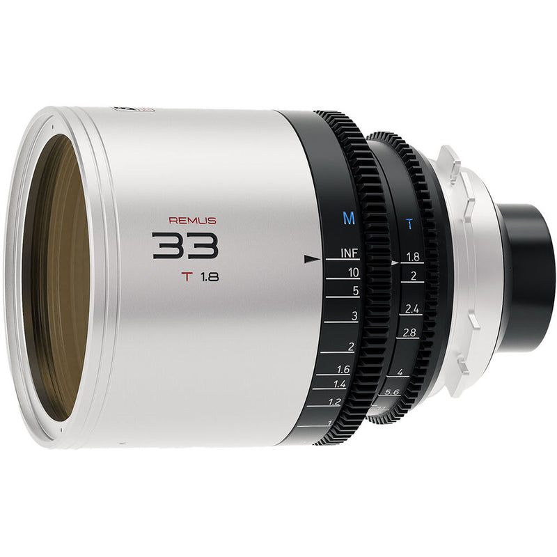 BLAZAR LENS Remus 33mm T1.8 1.5x Full-Frame Anamorphic Lens (ARRI PL, Amber Flare)