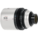 BLAZAR LENS Remus 33mm T1.8 1.5x Full-Frame Anamorphic Lens (ARRI PL, Amber Flare)