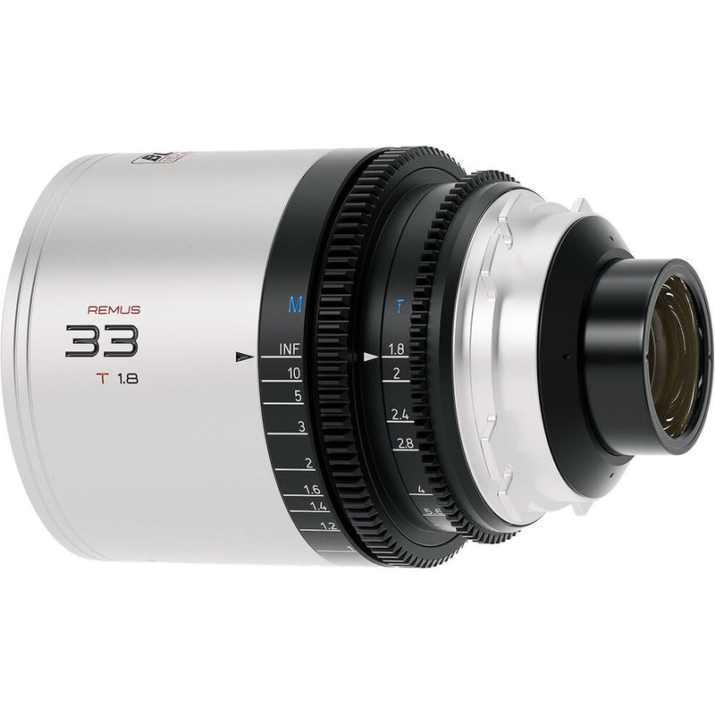 BLAZAR LENS Remus 33mm T1.8 1.5x Full-Frame Anamorphic Lens (ARRI PL, Amber Flare)