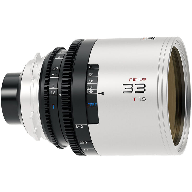 BLAZAR LENS Remus 33mm T1.8 1.5x Full-Frame Anamorphic Lens (ARRI PL, Amber Flare)