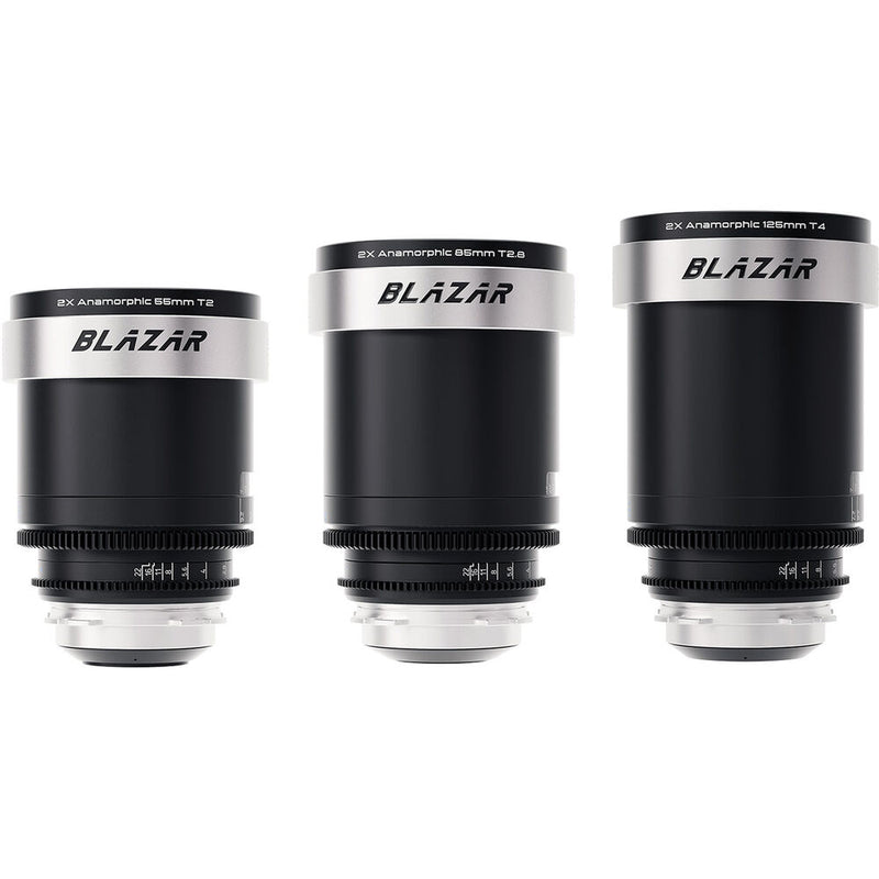BLAZAR LENS CATO T2.0 Full-Frame 2x Anamorphic 3-Lens Set (ARRI PL)