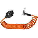ZGCINE DT-LM D-Tap to 2-Pin LEMO Coiled Power Cable (23.6")