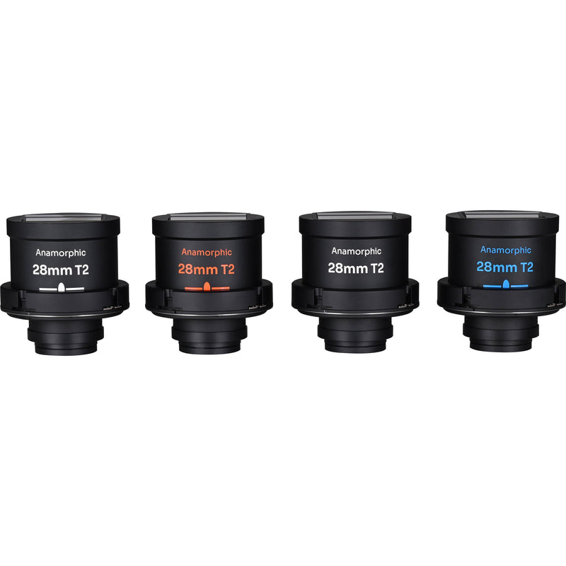 Venus Optics Laowa Proteus Flex 2x Anamorphic 28mm T2 Lens (ARRI PL/Canon EF, Silver Flare)