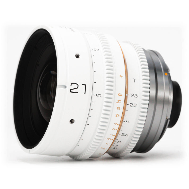Dulens APO Mini Prime 21mm T2.6 Lens (ARRI PL, White)