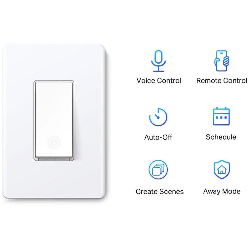 TP-Link Tapo S500 Smart Wi-Fi Light Switch (4-Pack)