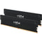 Crucial 32GB Pro Overclocking DDR5 6400 MT/s UDIMM Memory Kit (2 x 16GB, Black)