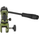 3 Legged Thing AirHed Trinity Video Head and Window Mount Clamp Kit (Moss Green)