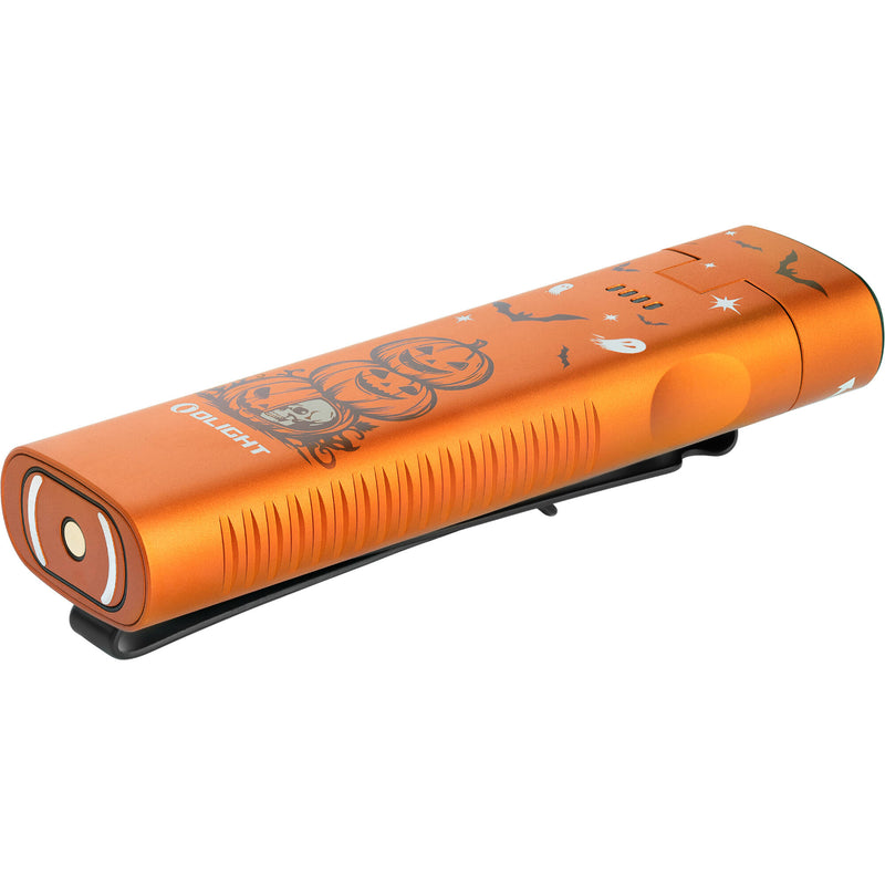 Olight Arkflex Adjustable Right-Angle Flashlight (Pumpkin Orange)