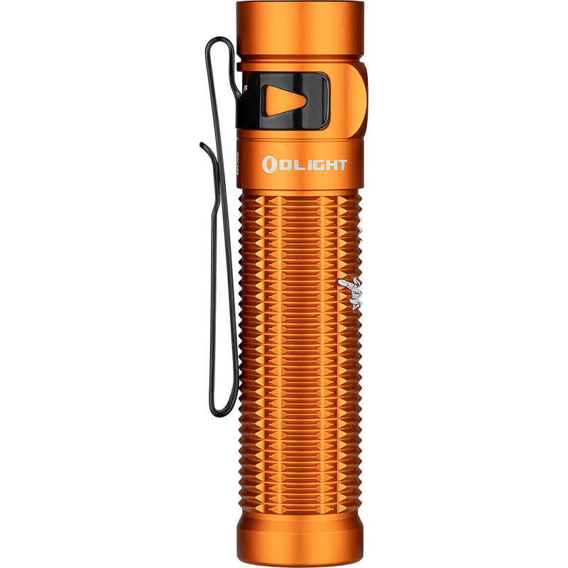 Olight Baton 3 Pro Rechargeable Flashlight (Limited Edition Orange Skeleton)