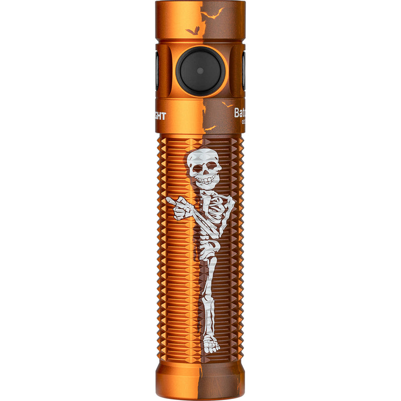 Olight Baton 3 Pro Rechargeable Flashlight (Limited Edition Orange Skeleton)