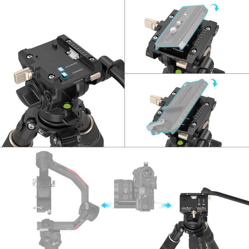 SmallRig Carbon Fiber Tripod Kit FT-S303
