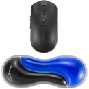 Kensington Slim Duo Gel Mouse/Trackball Wrist Rest (Blue and Black)