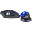 Kensington Slim Duo Gel Mouse/Trackball Wrist Rest (Blue and Black)