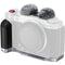 SmallRig L-Shape Mounting Plate with Silicone Handle for FUJIFILM X-M5 (Silver)