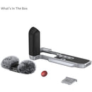 SmallRig L-Shape Mounting Plate with Silicone Handle for FUJIFILM X-M5 (Silver)