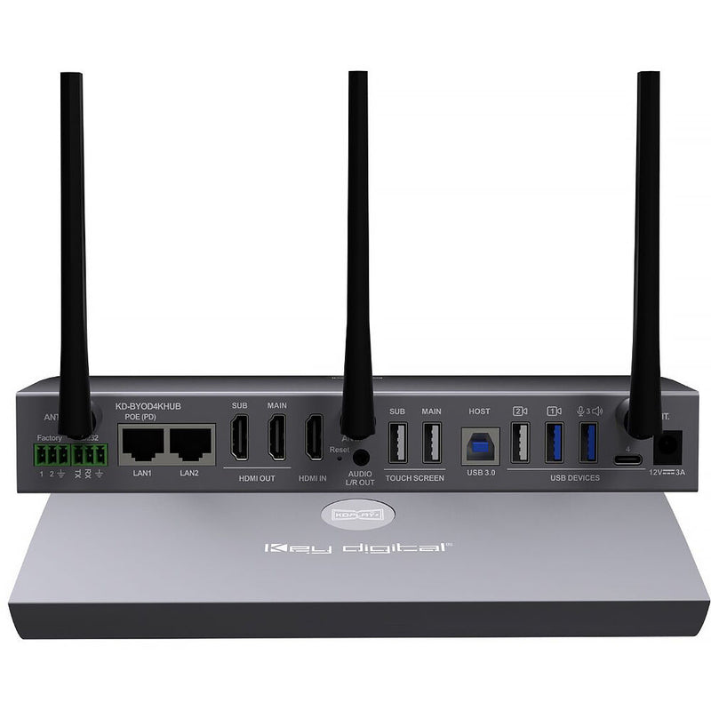 Key Digital 4K Wireless Presentation & Conferencing Hub