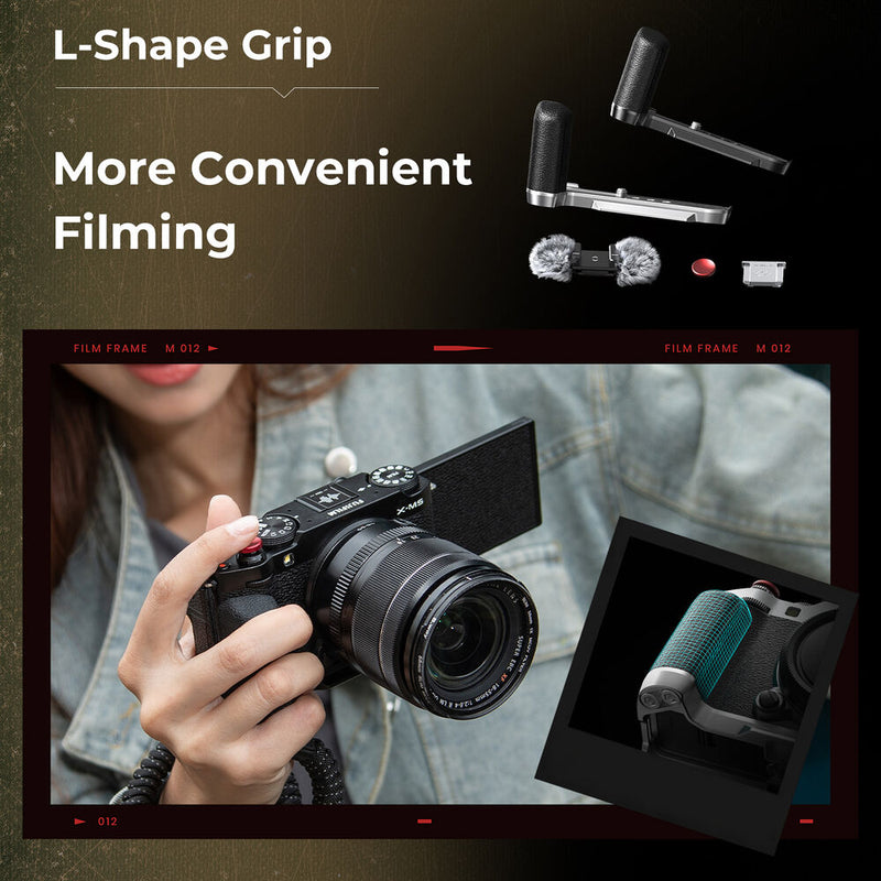 SmallRig Thumb Grip for FUJIFILM X-M5 (Silver)