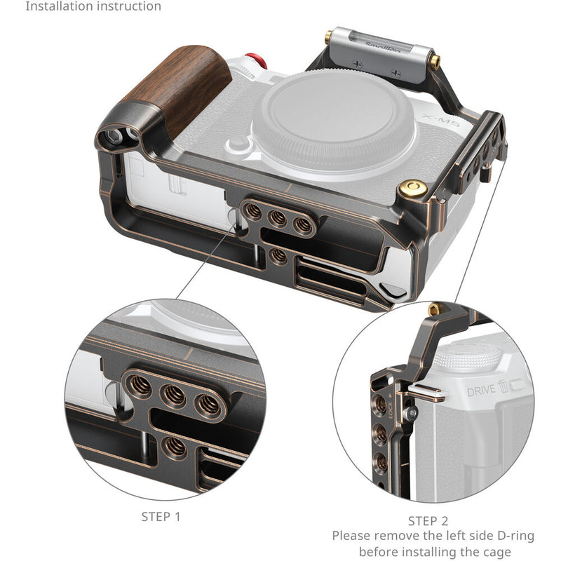 SmallRig Retro Camera Cage for FUJIFILM X-M5