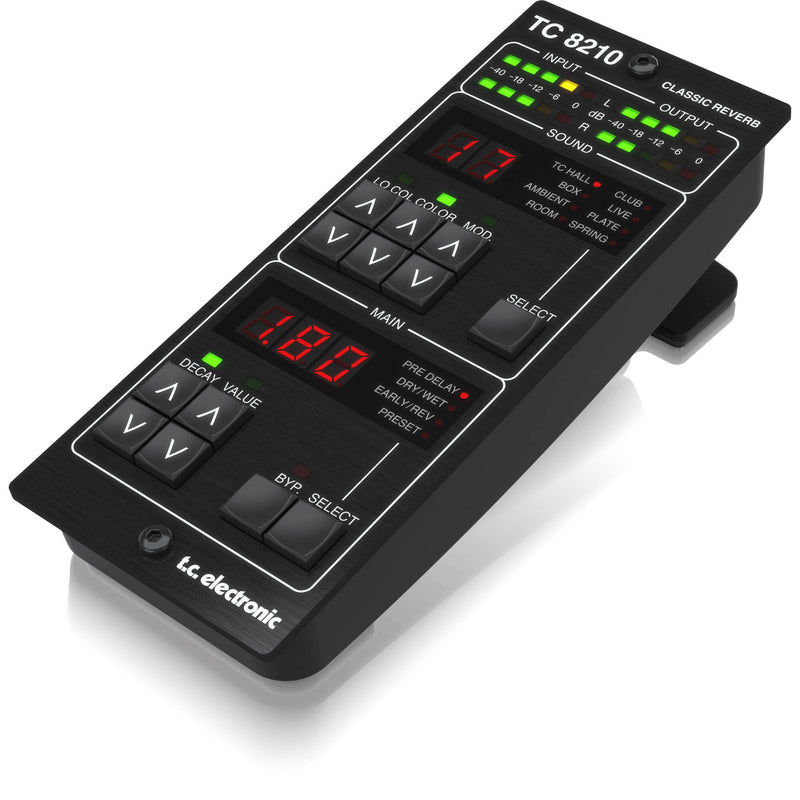 TC Electronic TC8210-DT Classic Mixing Reverb Plug-In with Hardware Controller