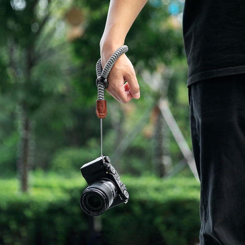 SmallRig Universal Braided Wristband (Gray)