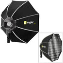 Angler FastBox 28" Octagonal Softbox with Fabric Grid & Godox AD200/AD200Pro Adapter Kit