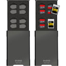 Ruggard LEDA Aluminum Memory Card Wallet for 4 SD, 8 microSD, and 4 CFexpress Type-A Cards