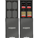Ruggard LEDA Aluminum Memory Card Wallet for 8 SD and 8 microSD Cards