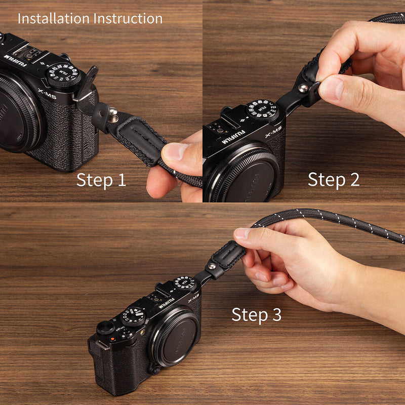 SmallRig Universal Braided Shoulder Strap (Black)