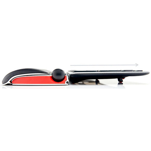 Contour Design Ultimate Workstation RollerMouse Red Wireless Mouse and Keyboard