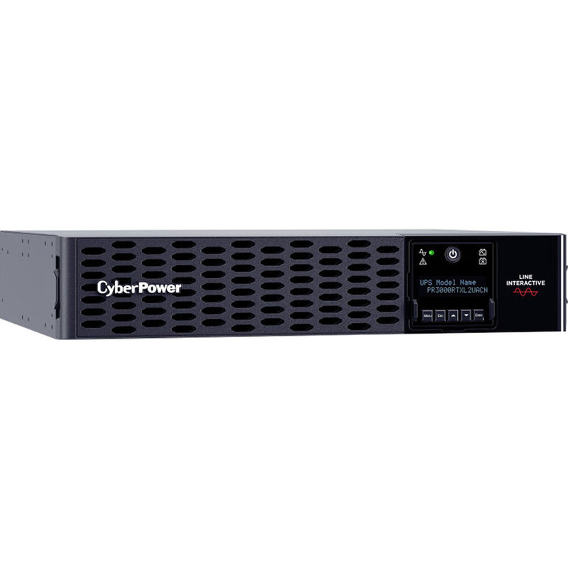 CyberPower PR3000RTXL2UACN Smart App Sinewave UPS Rack/Tower 9-Outlet UPS System (Pre-Installed Card for Remote Management, Standard Battery)