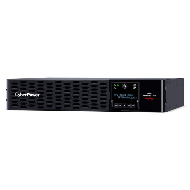 CyberPower PR3000RTXL2UACN Smart App Sinewave UPS Rack/Tower 9-Outlet UPS System (Pre-Installed Card for Remote Management, Standard Battery)