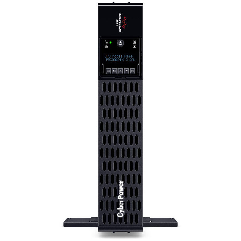 CyberPower PR3000RTXL2UACN Smart App Sinewave UPS Rack/Tower 9-Outlet UPS System (Pre-Installed Card for Remote Management, Standard Battery)