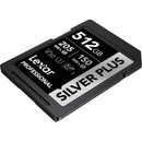 Lexar 512GB Professional SILVER PLUS UHS-I SDXC Memory Card