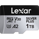 Lexar 1TB Professional SILVER PLUS UHS-I microSDXC Memory Card with SD Adapter