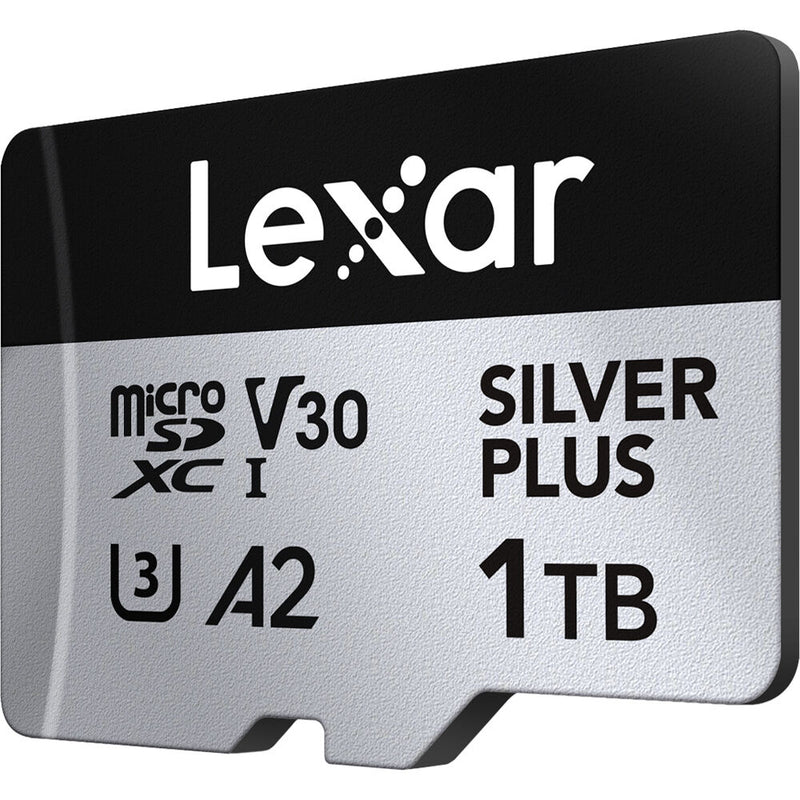 Lexar 1TB Professional SILVER PLUS UHS-I microSDXC Memory Card with SD Adapter